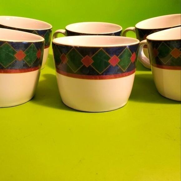 Pfaltzgraff Amalfi Classic Cups - Set of 6 - Picture 1 of 6